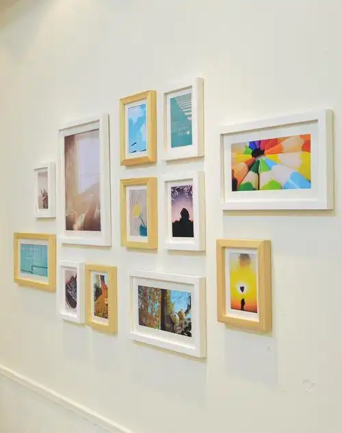 11框超大尺寸大墙面照片墙组合