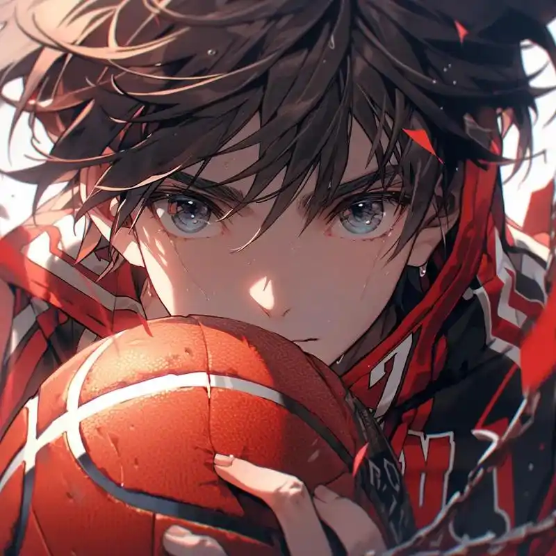 动漫篮球头像.愿你有前进一步的勇气,亦有后退一尺的从容.#篮 - 抖音