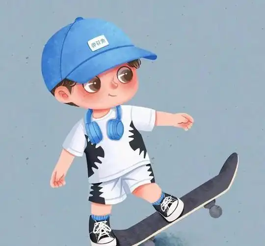 这是一组充满活力与朝气的头像.