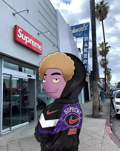 壁纸丨原来外星潮男来到地球也要穿supreme