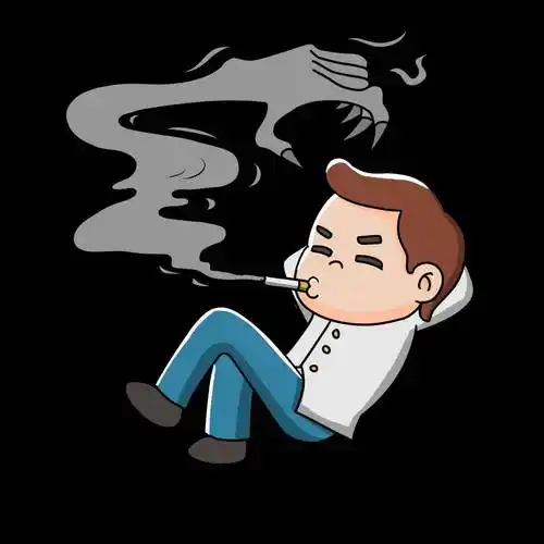 我站在通风系统下面抽烟,烟直接被吸出去了,只要通风好,对别人就没