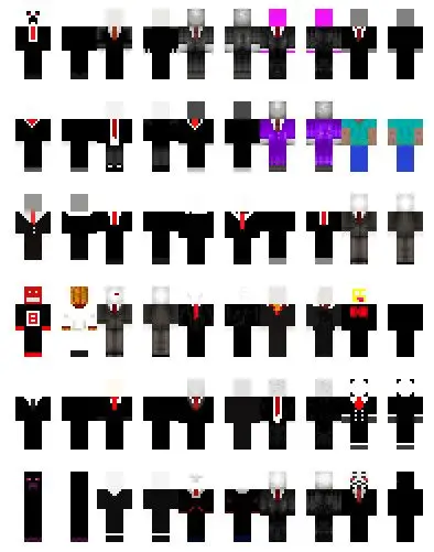 我的世界手机版无脸男皮肤