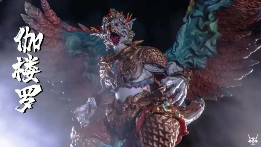 【時仙工作室】 伽楼罗原型:時仙迦楼罗是护持佛的天龙八部之一,有种