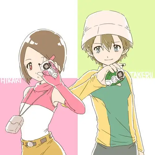 光和小武数码兽大冒险02八神光