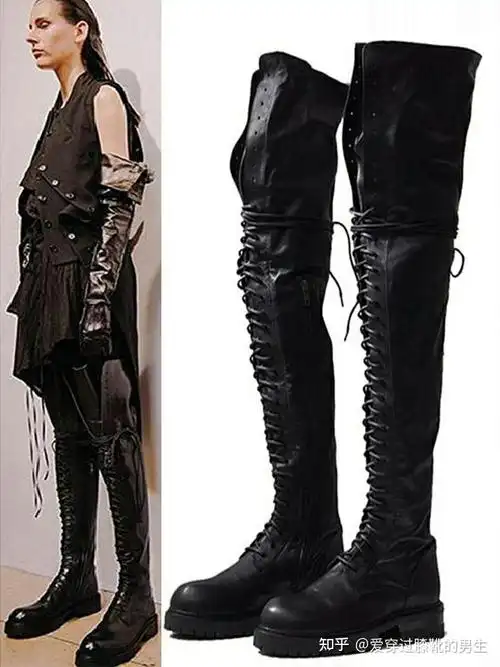 男性可以穿女性这样的过膝长靴吗