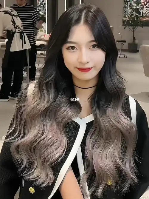 巴黎画染接发无需漂自己的头发