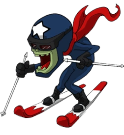 《植物大逆袭》男滑雪僵尸