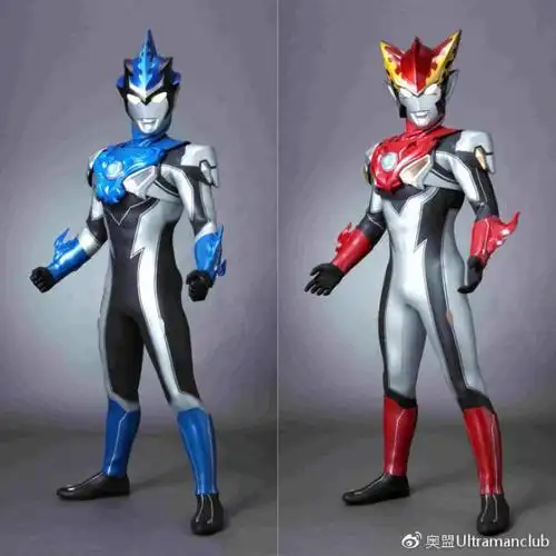 简笔画罗索奥特曼布鲁奥特曼