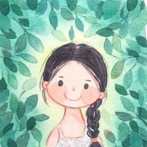 可爱女生头像/手绘