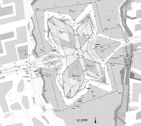 zah设计金湾航空城市民艺术中心异形结构是如何实现的