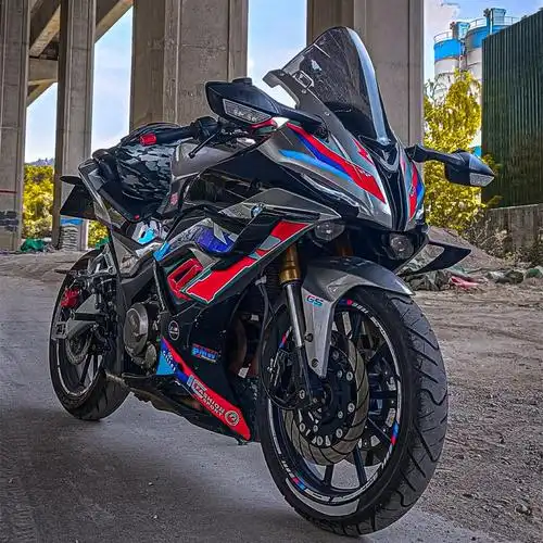 新款国四电喷魔影450双缸水冷跑车宝雕双r重机车公路赛趴赛摩托车-阿