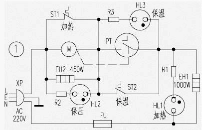 几种电压力锅的原理与维修实例(附图)