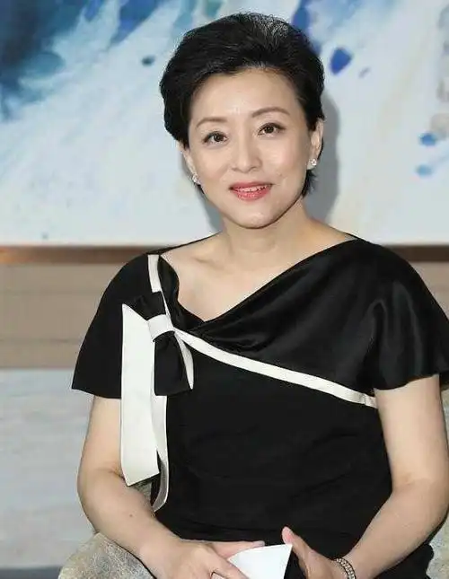 杨澜没修图皱纹明显穿公主纱裙还挑染发色52岁不肯面对衰老