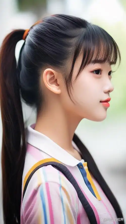 初中生发型指南:简单易学,时尚大方的7款校园人气扎发技巧