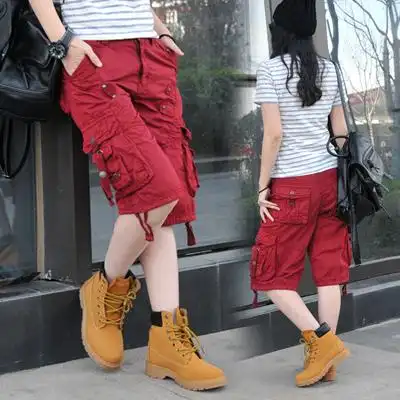 户外裤子女款多口袋