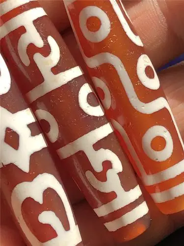 红玉髓藏式天珠 高油渗透工艺 厂家一手货源批发