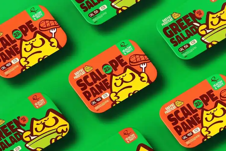 系列快餐包装盒设计作品鉴赏