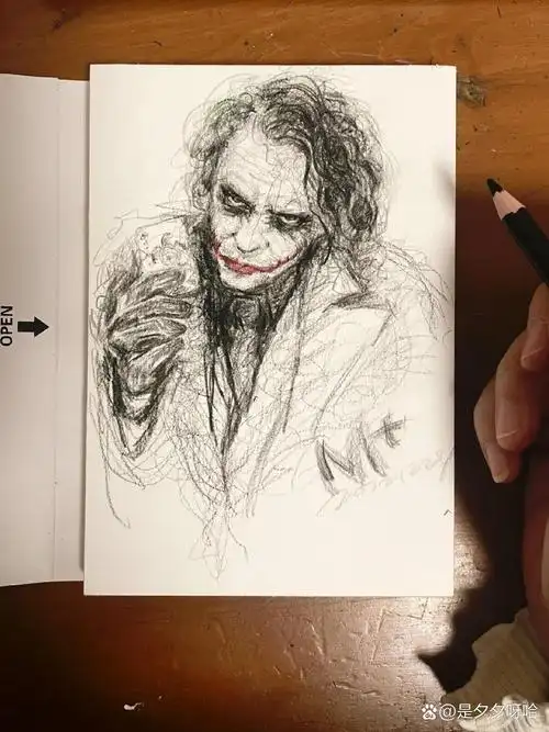 手绘|小丑7715 希斯莱杰来喽