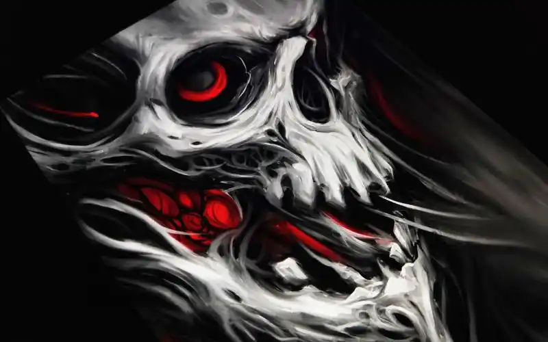 【暗黑插画】00骷髅00