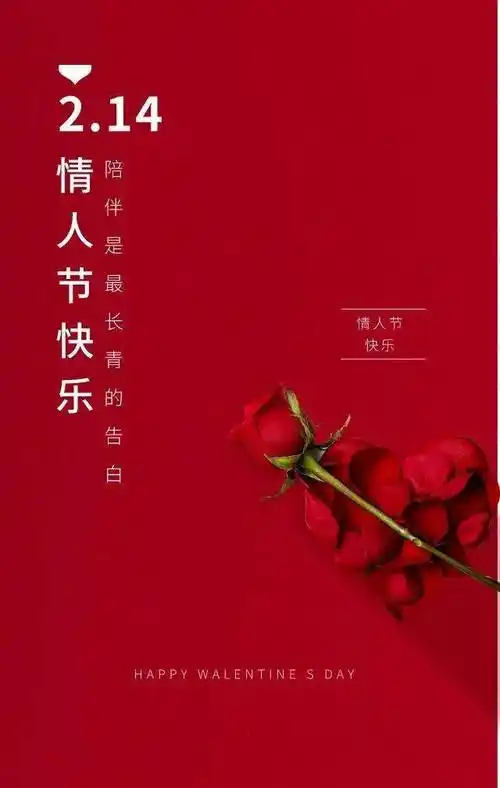 情人节,最漂亮的一段祝福语!_一生_好运_束光