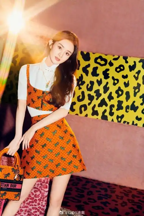 迪奥品牌大使赵丽颖