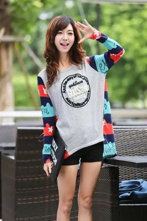 韩版蕾丝立体绣绒蝙蝠袖高级 a3030休闲装大码女装上衣 女式针织