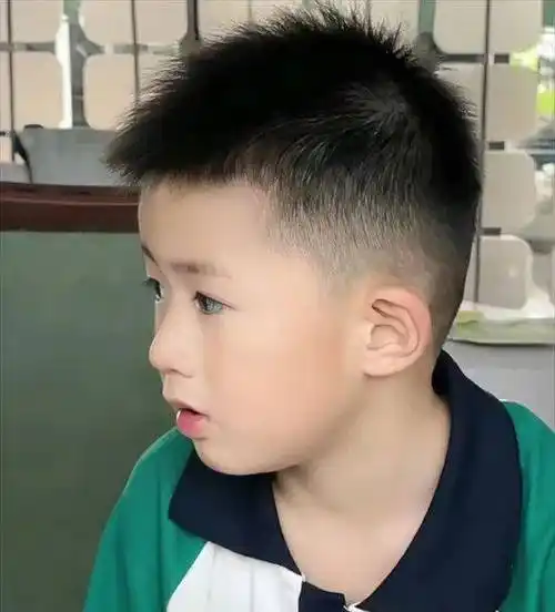 小朋友适合的发型推荐,时髦度爆表, 造型利落有型_小男孩_头发_个性