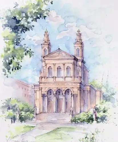 水彩建筑 |水彩建筑作品欣赏