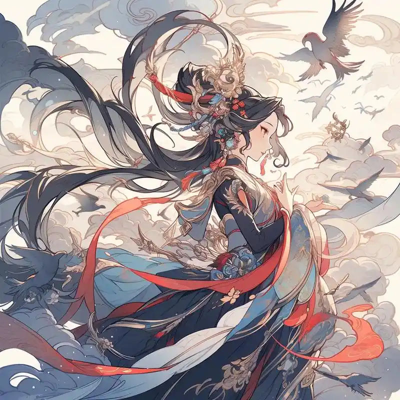 尽显古风之美!用这古风女生头像,让你瞬间穿越回古代,感受 - 抖音