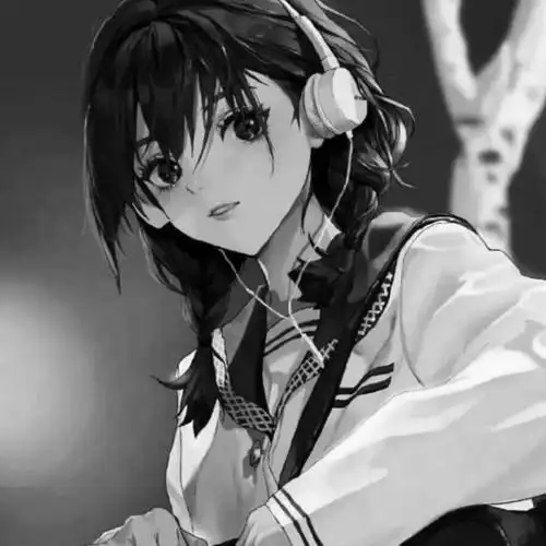 寂寞孤独伤感黑白头像图片