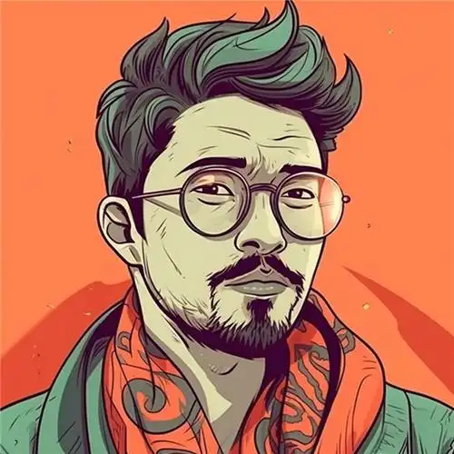 斯文眼镜成熟帅气男人的头像图片_男生动漫头像_头像屋