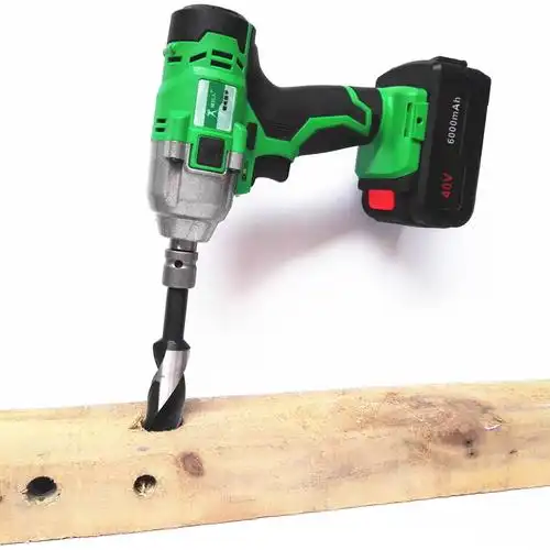 电动充电冲击扳手木工打孔专用麻花钻头带转换器 16 18 20 22 25