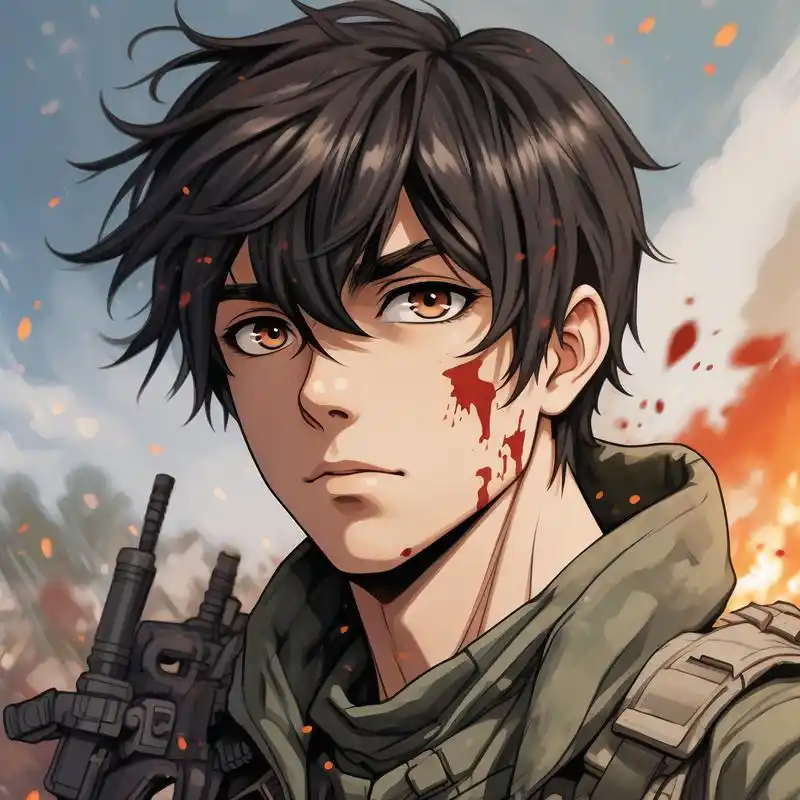 动漫风格,男生冷酷霸气的头像90 哇塞,这组动漫男生头像真的太酷了