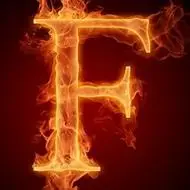 26个火焰字母头像图片大全炫酷的火焰字母图片26个高清