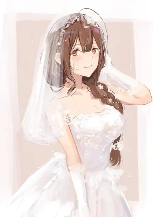 这些二次元动漫人物花嫁,你心动了吗?精选p站大神插画动漫壁纸