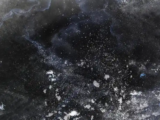 位图 色彩 黑白色 灰色 破损的墙面 免费素材