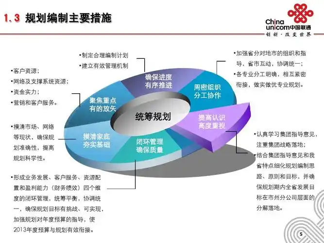 某省联通公司年度发展规划纲要(最终版)ppt