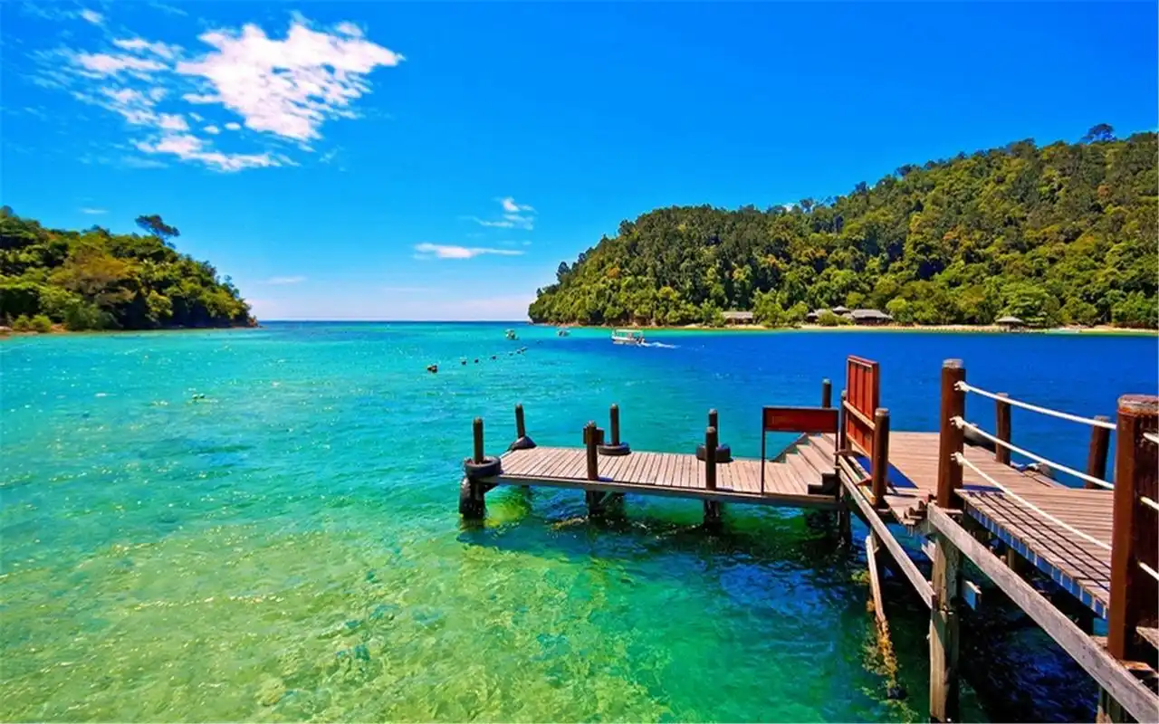 清新海岸风光自然风景高清电脑桌面壁纸图片大全