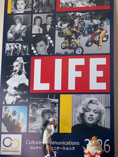 可合作美国杂志life的版权