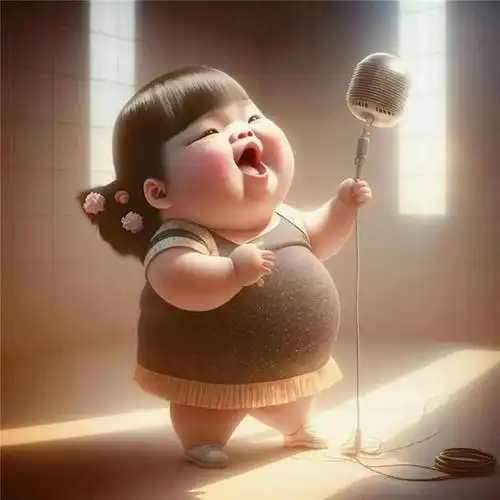 2023网络超火的胖妞可爱头像图片