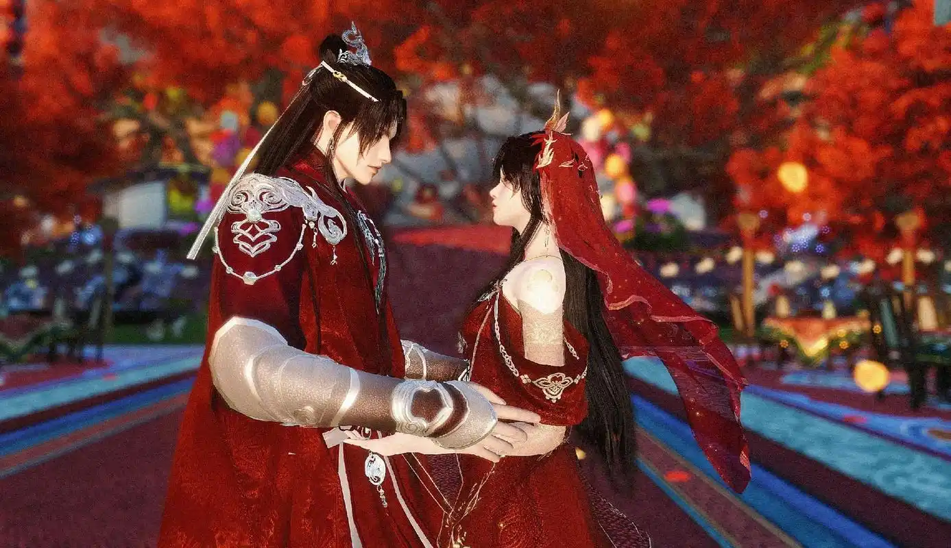 逆水寒 #古风 #大婚 #大宋映画 常比翼,白头誓.  - 抖音