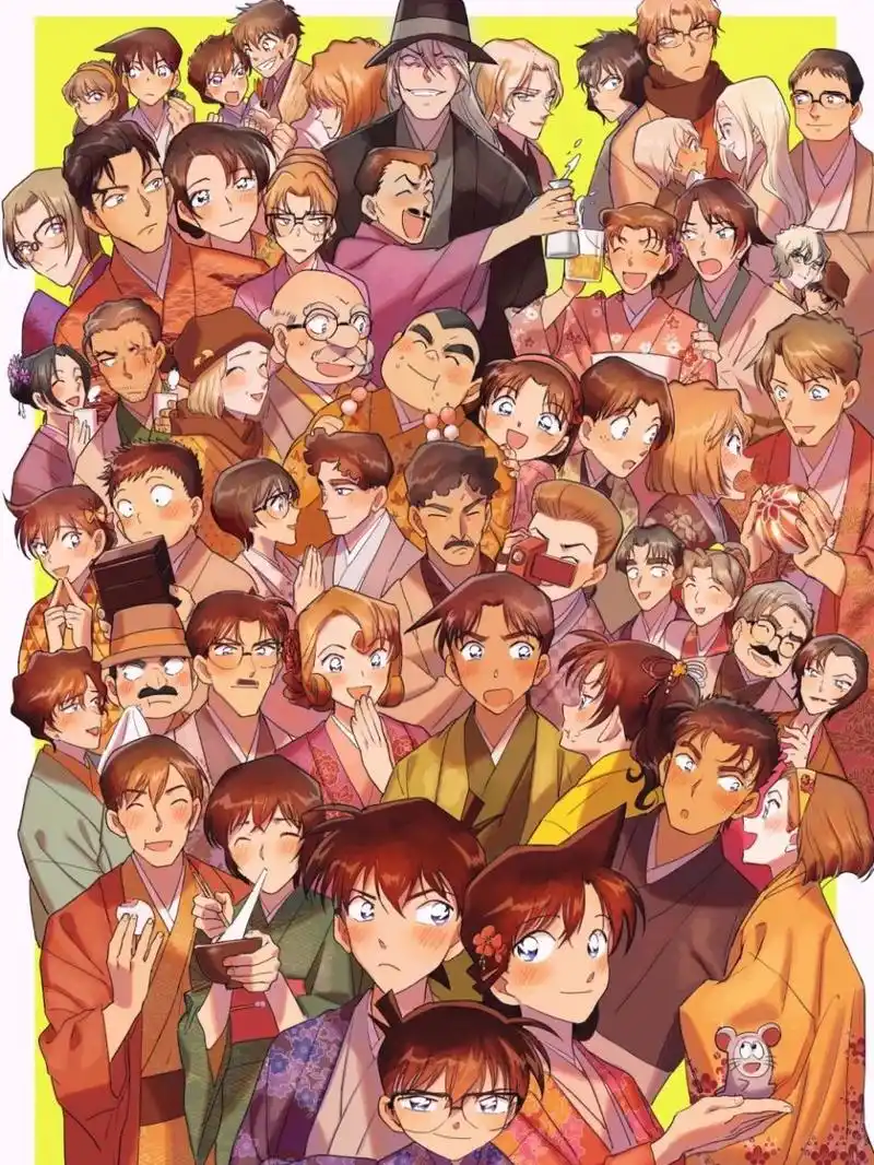 《名侦探柯南》,人物大集合