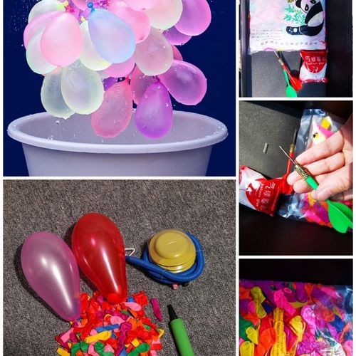 【500个小气球】打枪小气球儿童玩具苹果气球水球打靶飞镖小气球