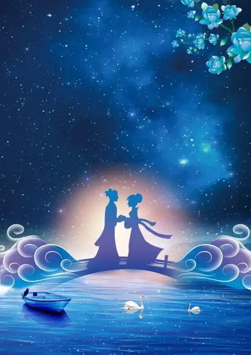 七夕贺卡暖心文案分享