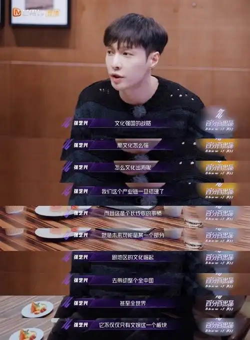 张艺兴骨子里的中华文化魂##百分百出品开播