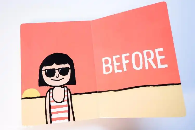 英文绘本|before & after 充满创意和惊喜的无字硬页书