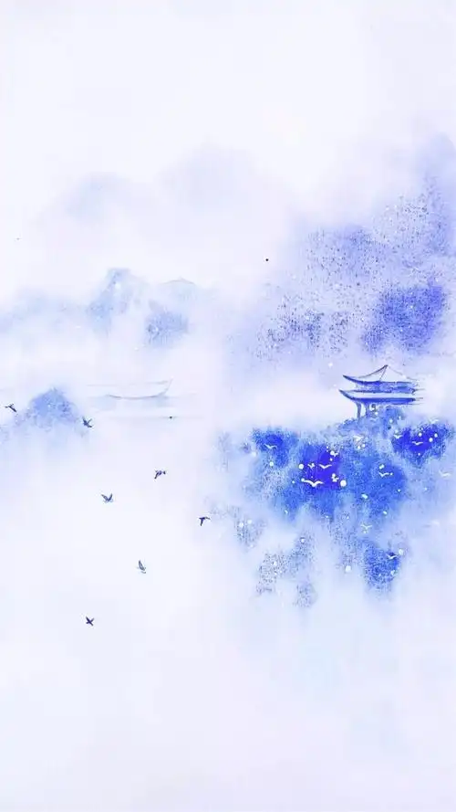 古风锁屏 壁纸 | 郎骑竹马来,绕床弄青梅_背景图