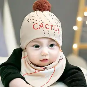 男宝春秋3-6-12个月宝宝帽子婴儿幼儿可爱超萌小童女婴秋冬纯棉帽