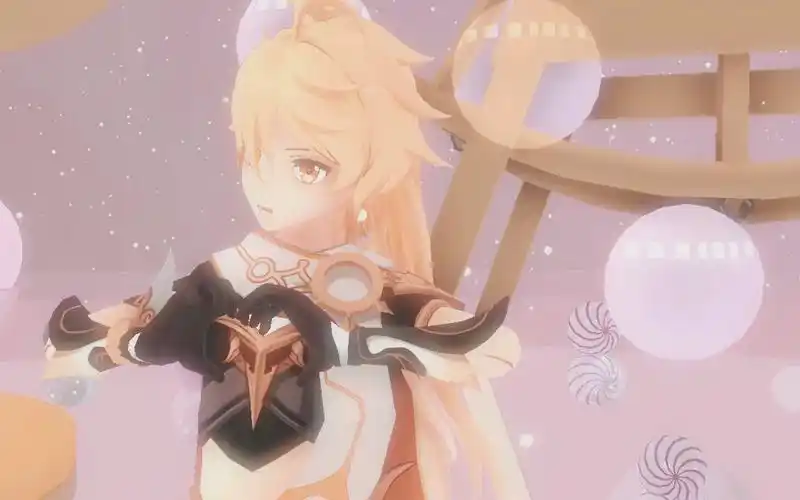 【原神mmd/散发空】谢谢大家,我们结婚了【勾指起誓】_哔哩哔哩_bili