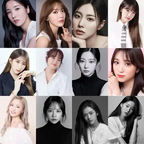 前izone成员公式照